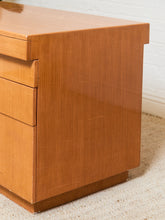 Load image into Gallery viewer, Art Deco Italian Maple Desk