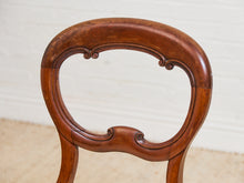 Load image into Gallery viewer, 1940’s Carved Sweetheart Chairs Set of 6