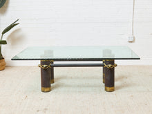 Load image into Gallery viewer, Large Chunky Post Modern Coffee Table