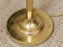 Load image into Gallery viewer, Brass Vintage Torchiere Floor Lamp