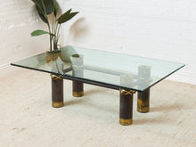 Load image into Gallery viewer, Large Chunky Post Modern Coffee Table