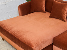 Load image into Gallery viewer, Rowan Sectional Sofa in Terra Cotta