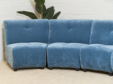 Load image into Gallery viewer, Sabin 5 piece Sofa in Blue