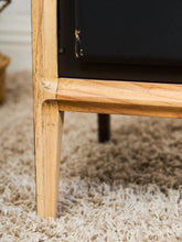 Load image into Gallery viewer, Black and Blonde Mid Century Dresser