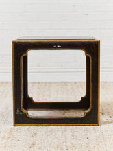 Load image into Gallery viewer, Wood Hollywood Regency Vintage End Table