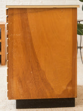 Load image into Gallery viewer, Vintage Distressed Industrial Wood Primitive School House Artist Flat Files Cabinet #4