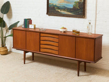 Load image into Gallery viewer, Danish Teak Sideboard by Henning Kjaernulf for Bruno Hansen, 1960s