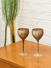 Load image into Gallery viewer, Silver Plated Antique Goblets
