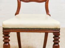 Load image into Gallery viewer, 1940’s Carved Sweetheart Chairs Set of 6