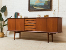 Load image into Gallery viewer, Danish Teak Sideboard by Henning Kjaernulf for Bruno Hansen, 1960s