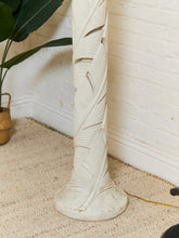 Load image into Gallery viewer, 1980's Art Deco Revival Hollywood Regency Palm Beach Modern Plaster Torchiere