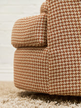 Load image into Gallery viewer, Houndstooth Amber Vintage Swivel Chair