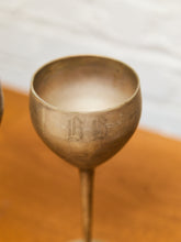 Load image into Gallery viewer, Silver Plated Antique Goblets