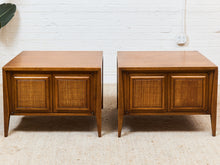Load image into Gallery viewer, Century Furniture Rattan Square End Table
