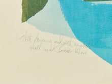 Load image into Gallery viewer, Vintage Mid Century Serigraph artist Esther Lewis