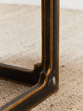 Load image into Gallery viewer, Wood Hollywood Regency Vintage End Table