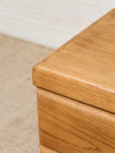 Load image into Gallery viewer, 2 Drawer Boho Oak Nightstand