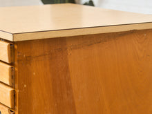 Load image into Gallery viewer, Vintage Distressed Industrial Wood Primitive School House Artist Flat Files Cabinet #4