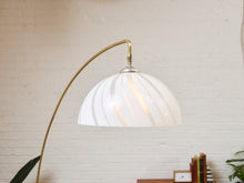 Load image into Gallery viewer, Striped Italian Vintage Arc Lamp