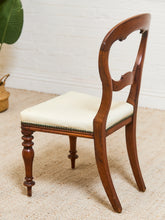 Load image into Gallery viewer, 1940’s Carved Sweetheart Chairs Set of 6