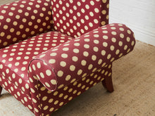 Load image into Gallery viewer, Curved Sculptural Polkadot Art Sculpture Chair