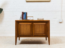 Load image into Gallery viewer, Century Furniture Rattan Square End Table