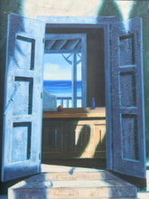 Load image into Gallery viewer, Open Door Oil Painting