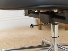 Load image into Gallery viewer, Black Leather Office Chair