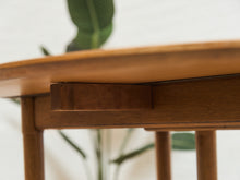 Load image into Gallery viewer, Vintage Mid Century Oblong Dining Table with Drop Leaf