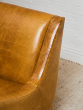 Load image into Gallery viewer, Wellington Chair in Echo Lager Leather