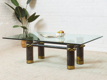 Load image into Gallery viewer, Large Chunky Post Modern Coffee Table
