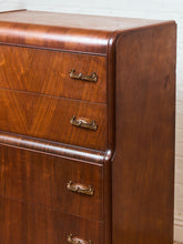 Load image into Gallery viewer, Art Deco Highboy with Ornate Hardware