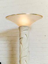 Load image into Gallery viewer, 1980's Art Deco Revival Hollywood Regency Palm Beach Modern Plaster Torchiere