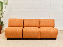Load image into Gallery viewer, Tappo Modular Sofa by John Mascheroni for Vecta in Orange Tweed