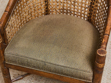 Load image into Gallery viewer, 1970’s Wicker Back Barrel Chair