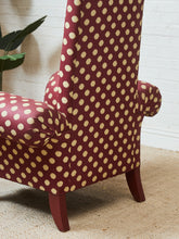 Load image into Gallery viewer, Curved Sculptural Polkadot Art Sculpture Chair