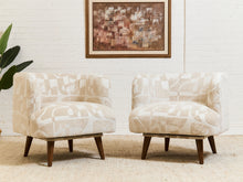 Load image into Gallery viewer, Sabin Swivel Chair in Kali Porclain