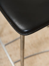 Load image into Gallery viewer, 4 Arper Italy Leather Counter Stools