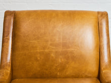 Load image into Gallery viewer, Wellington Chair in Echo Lager Leather