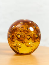 Load image into Gallery viewer, Amber Murano Art Glass