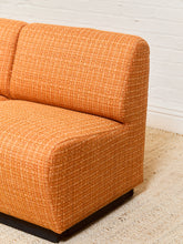 Load image into Gallery viewer, Tappo Modular Sofa by John Mascheroni for Vecta in Orange Tweed