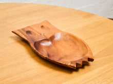 Load image into Gallery viewer, Vintage Wood Owl Tray