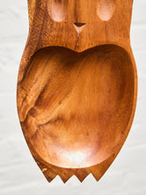 Load image into Gallery viewer, Vintage Wood Owl Tray