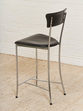 Load image into Gallery viewer, 4 Arper Italy Leather Counter Stools