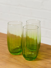 Load image into Gallery viewer, Green Glass Set