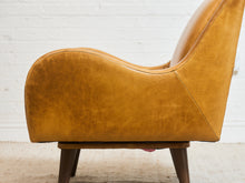 Load image into Gallery viewer, Wellington Chair in Echo Lager Leather
