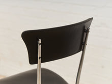 Load image into Gallery viewer, 4 Arper Italy Leather Counter Stools