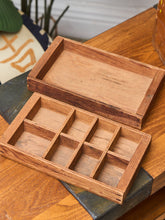 Load image into Gallery viewer, Vintage Primitive Distressed Japanese Calligraphy Storage Chest