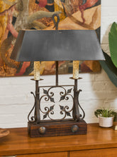 Load image into Gallery viewer, Vintage Bouillotte Spanish Table Lamp
