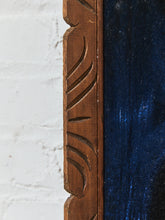 Load image into Gallery viewer, Black Velvet Panting of a Woman Tears for Love